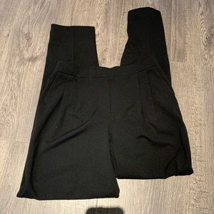 Straight legged dress pants